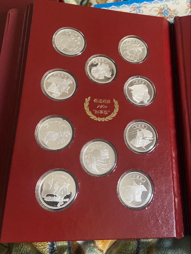 kenkenken 【純銀】47都道府県メダル知事版（約25g×47枚）