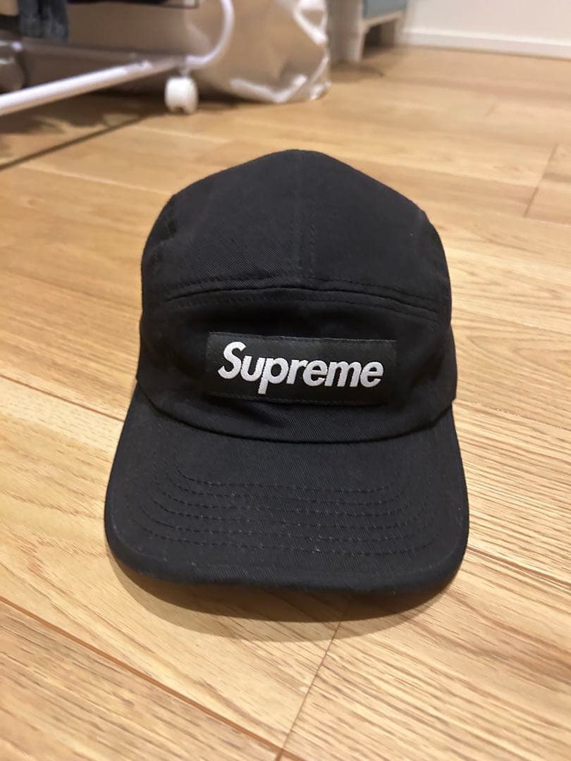 シュプリームキャップ Washed Chino Twill Camp