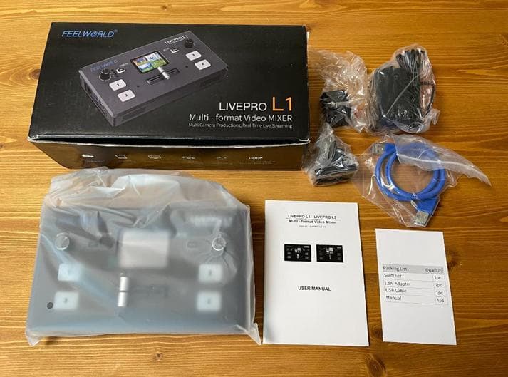 FEELWORLD LIVEPRO L1 ビデオミキサー