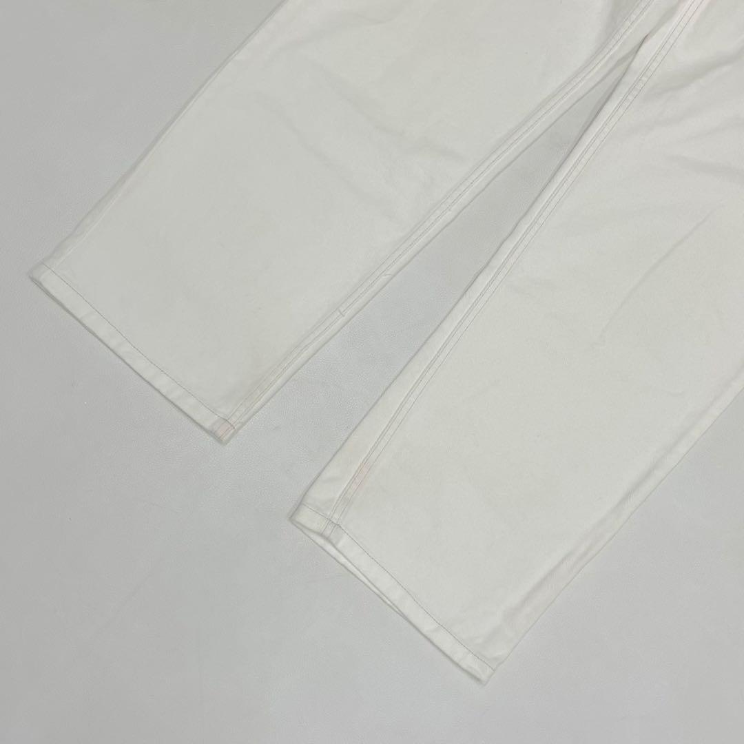 美品 Maison Margiela スラッシュデニム ホワイト 38サイズ