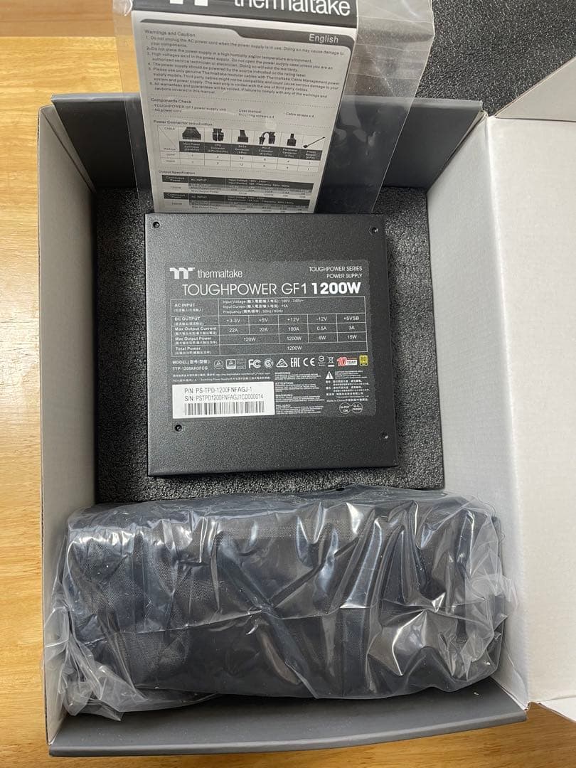 電源ユニット Thermaltake Toughpower GF1 1200W