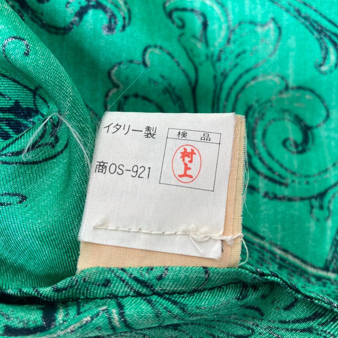 ▼GIANNI VERSACE　ヴィンテージ　バロック　シルクシャツ