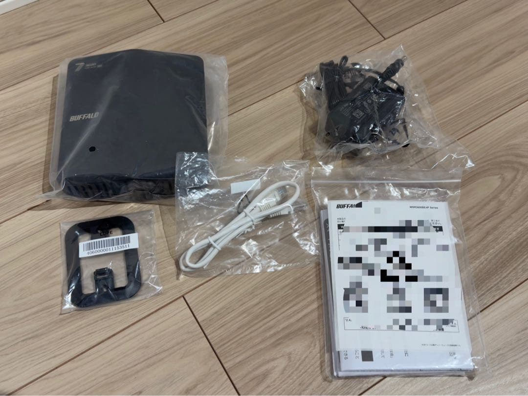 BUFFALO WSR3600BE4P/CBK無線LANルーター