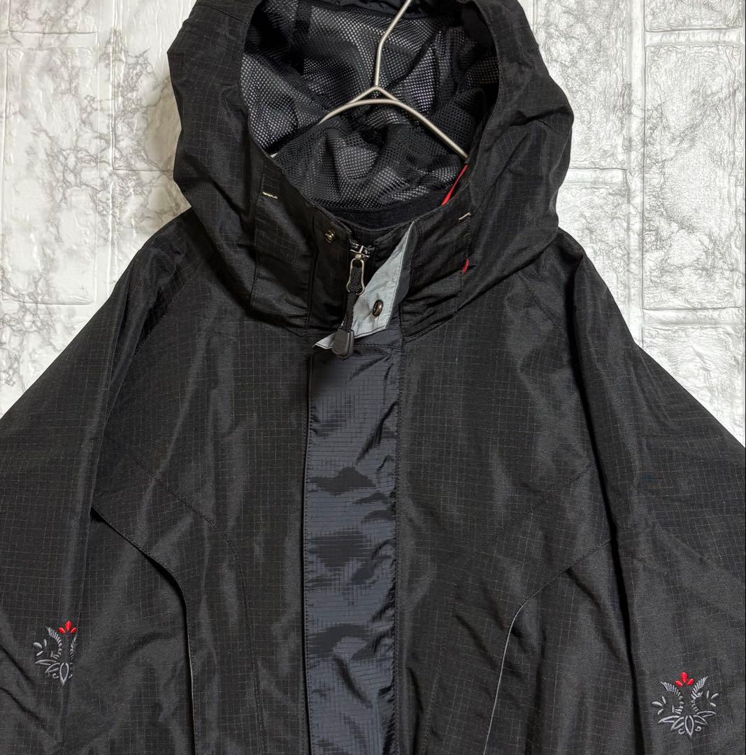 ♦︎良品♦︎オンヨネJACK FROST オールブラック　スノボ・スキーウェア　XL