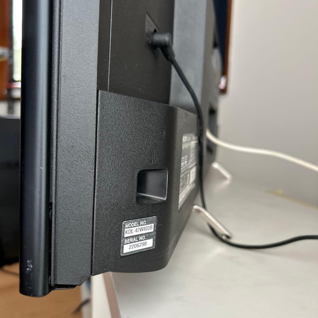 美品　SONY 液晶テレビ　42型　KDL-42W800B