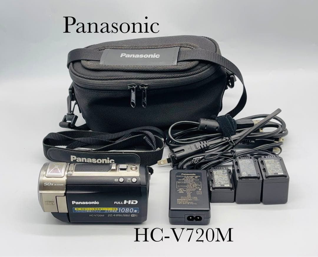 Panasonic パナソニック ビデオカメラ HC-V720M -388-