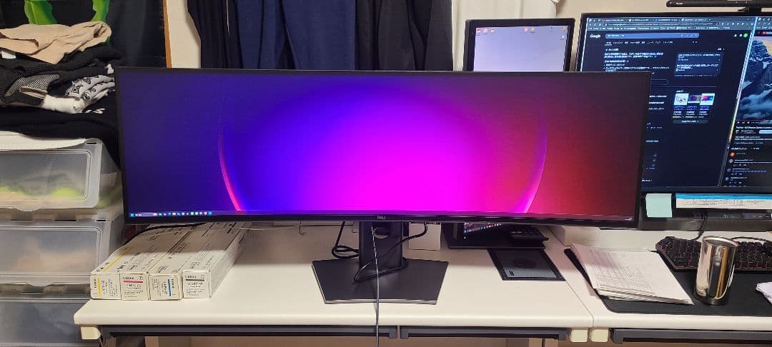 Dell U4919DW 49インチ 曲面 大型モニター ディスプレイ