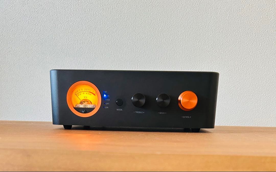 Fosi Audio ［MC351 ］VUメーター2.1CHパワーアンプ