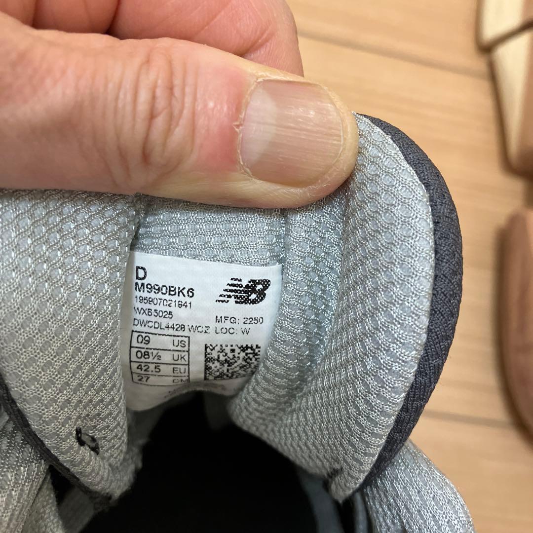 靴 New Balance 990V6