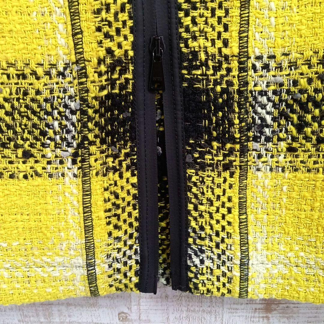 ★みー★☆美品 N°21 ヌメロヴェントゥーノ ツイード ジップ スカート