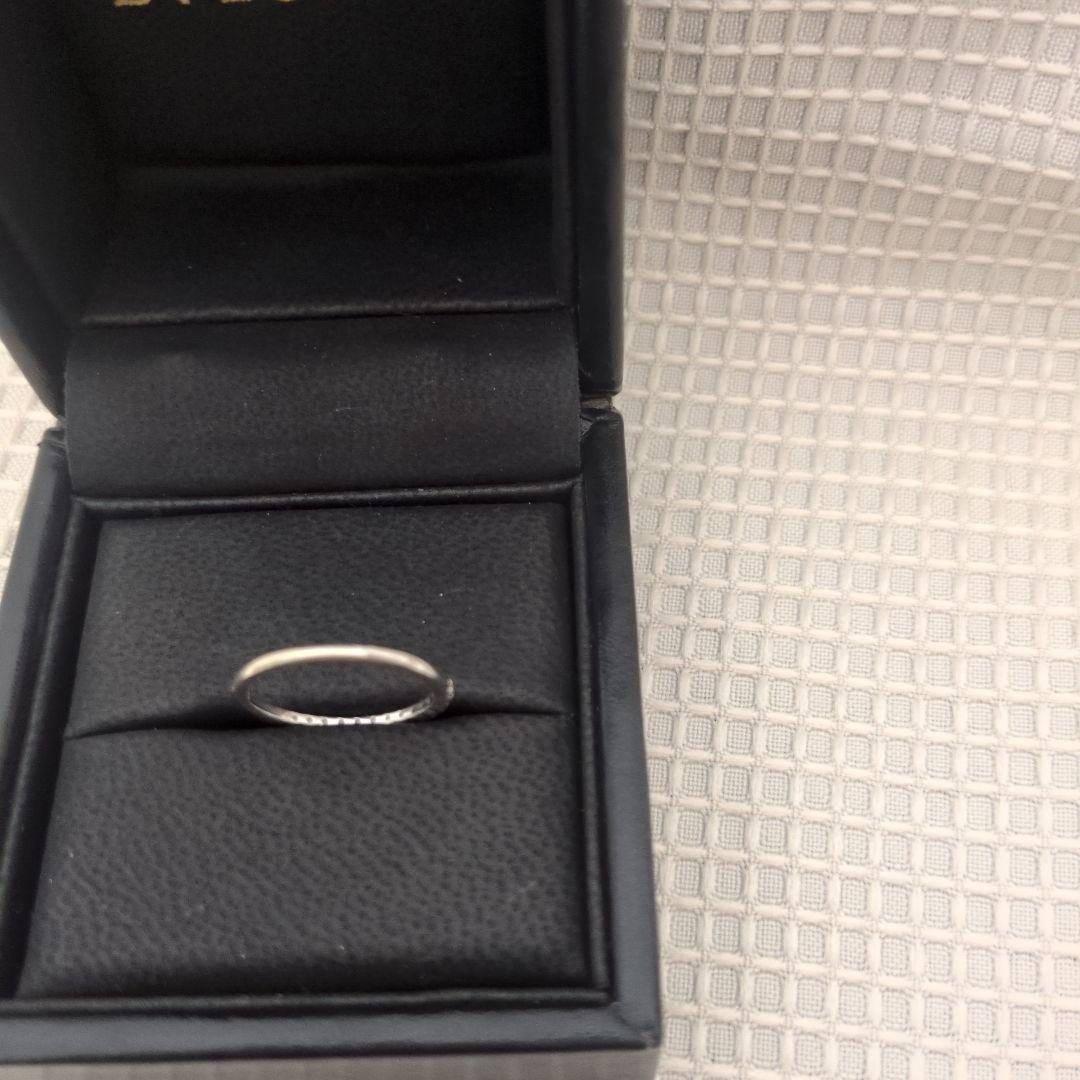 k10wgダイヤモンドハーフエタニティリング9号【最終価格】