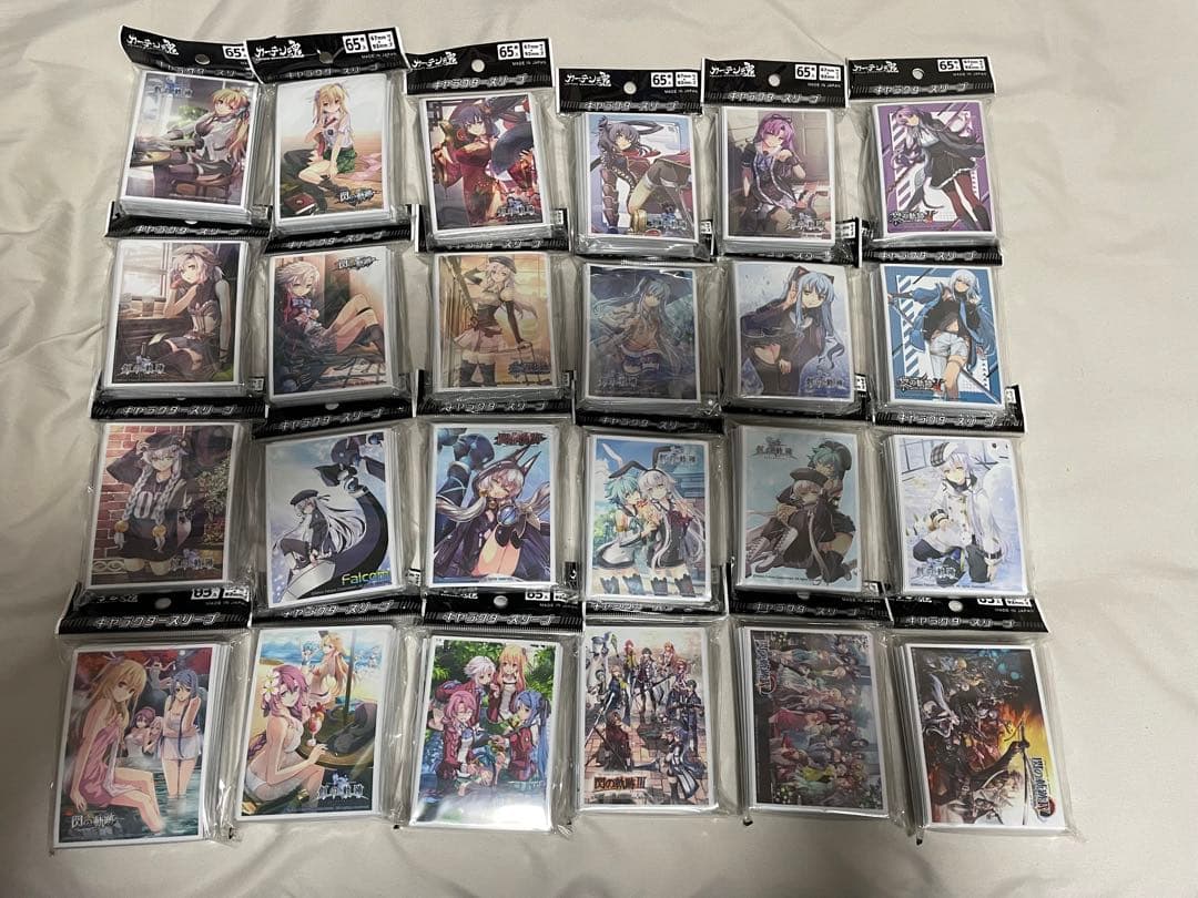 軌跡TCG 軌跡シリーズ　キャラクタースリーブ　まとめ売り