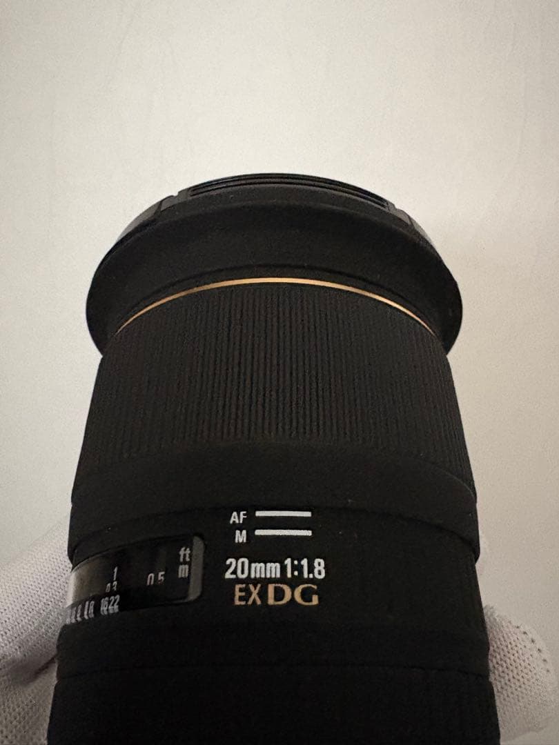 ＜美品＞SIGMA 20mm F1.8 DG RF（キヤノンEF） 元箱付