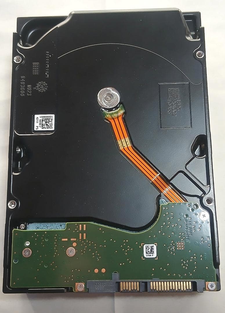 Seagate　ST16000NM001G　16TB　3.5インチ　中古