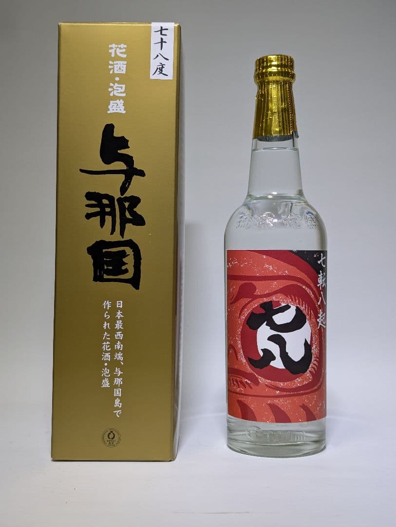 【レア】与那国78度 花酒・泡盛 600ml 崎元酒造所 2020年4月瓶詰②