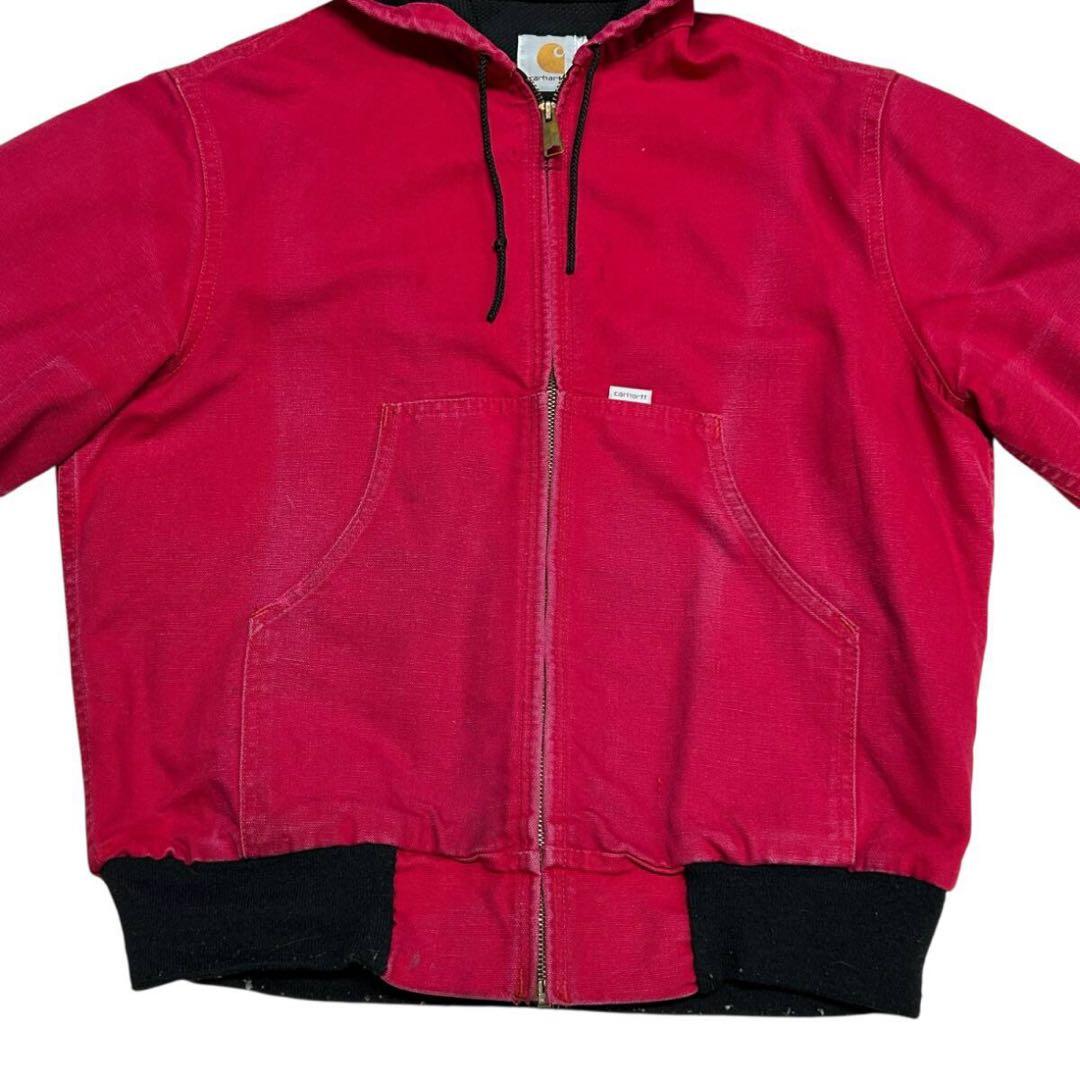 ビンテージ　90s　USA製　カーハート　ジャケット　アクティブパーカー　ダック