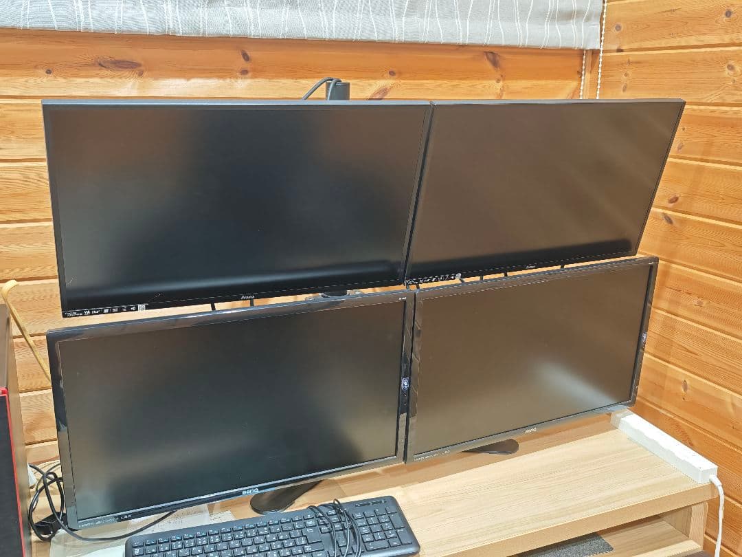 win10.rei 4台モニターシステム