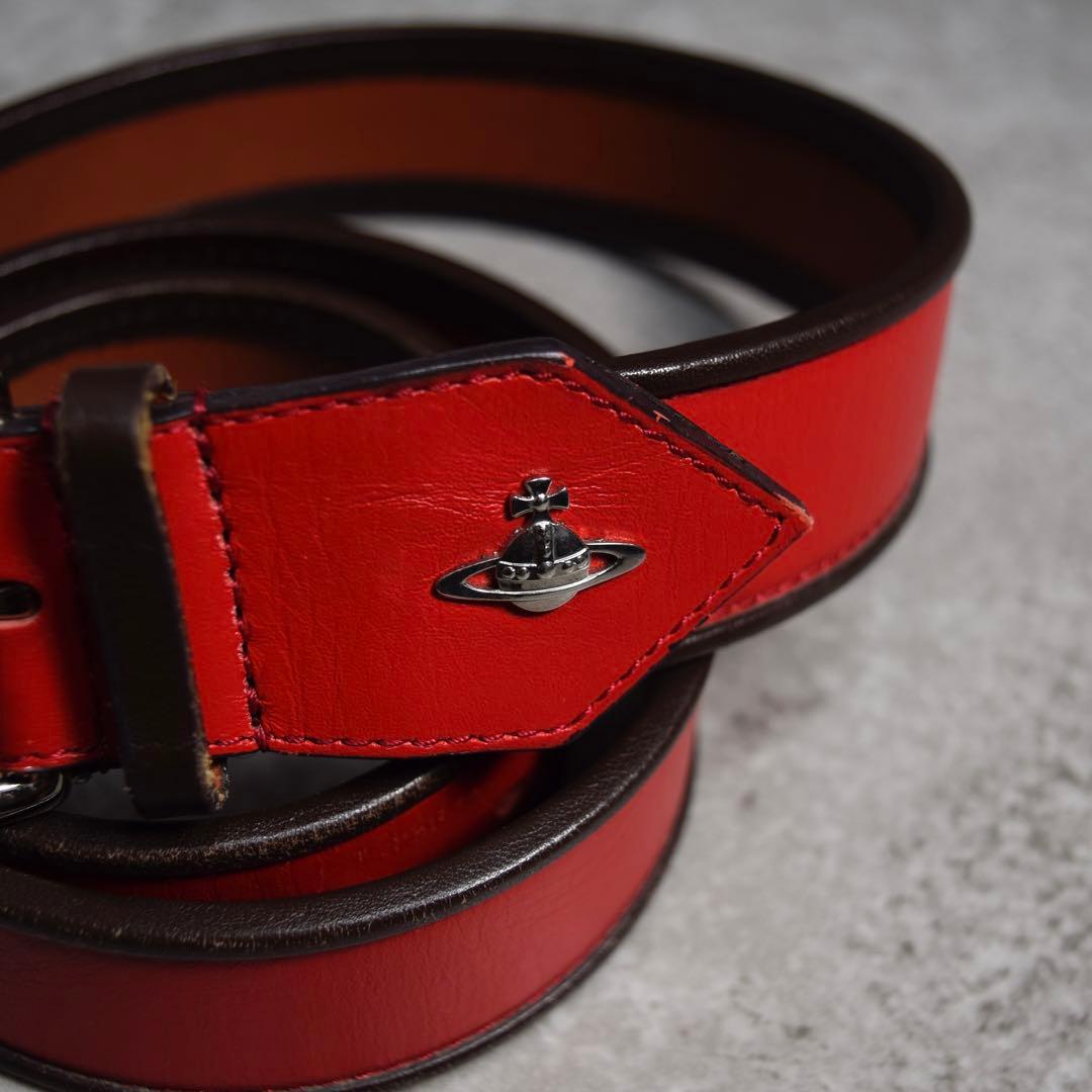 Vivienne Westwood ベルト オーブ メタリックロゴ