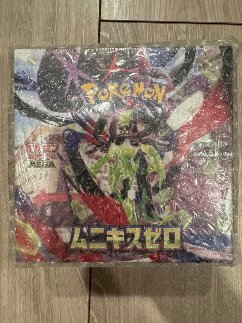 【新品未開封】ポケモンカード　ムニキスゼロ 4BOXセット シュリンク付き