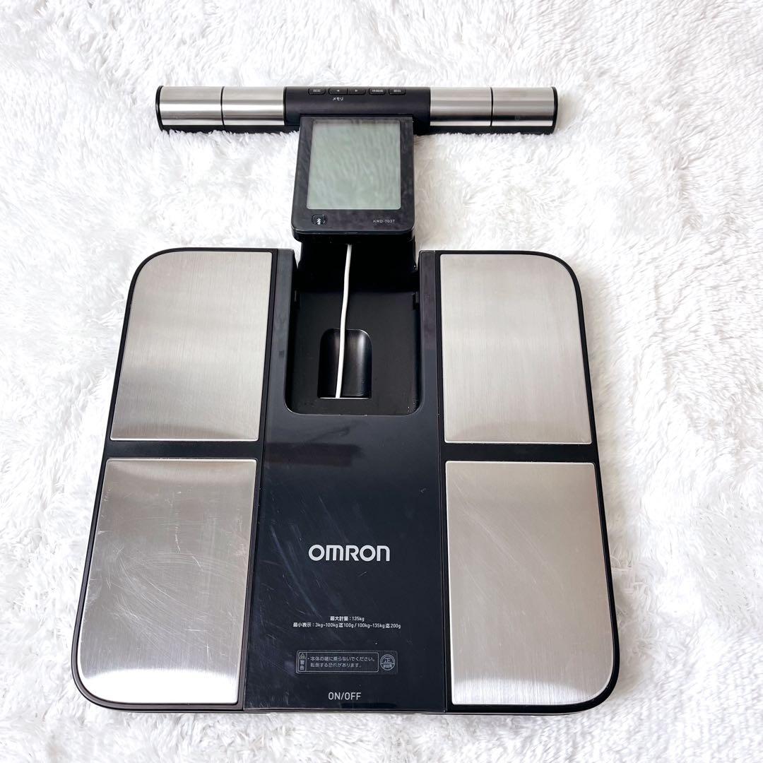OMRON 体脂肪計・体組成計 KRD-703T