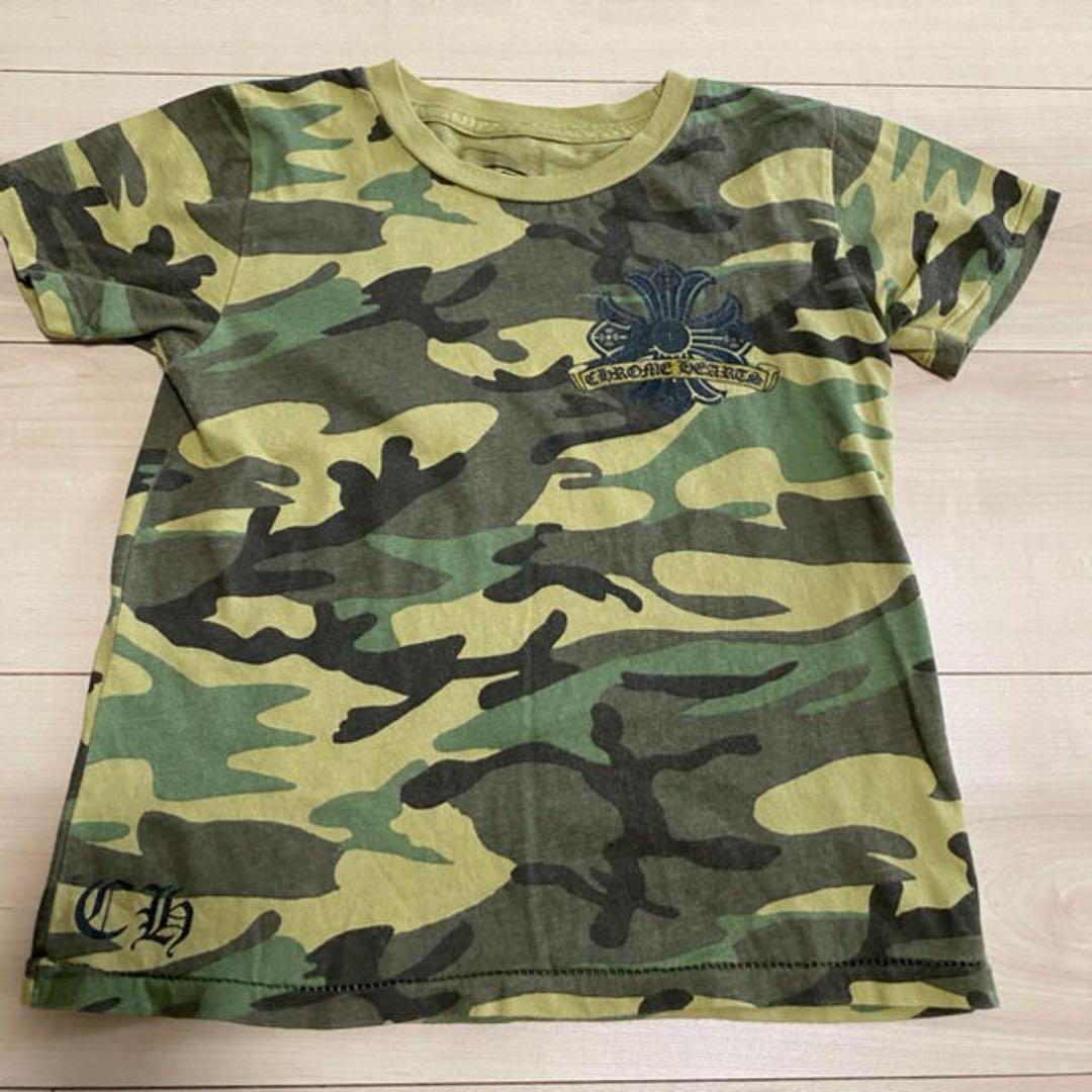 クロムハーツ　キッズ　子供　迷彩　４T Tシャツ