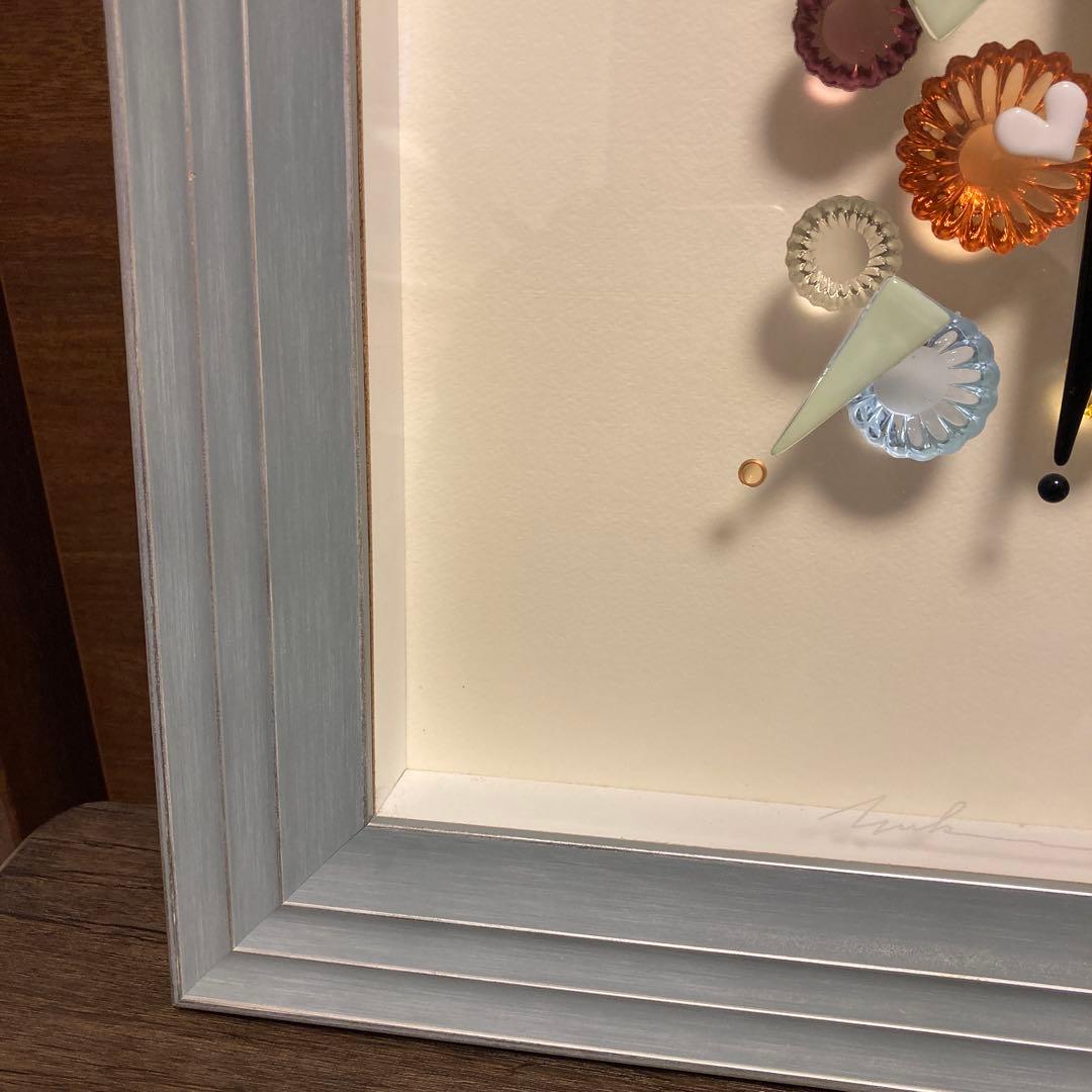 【4き】上村由希　 ガラスコラージュ　SavoN Bouquet