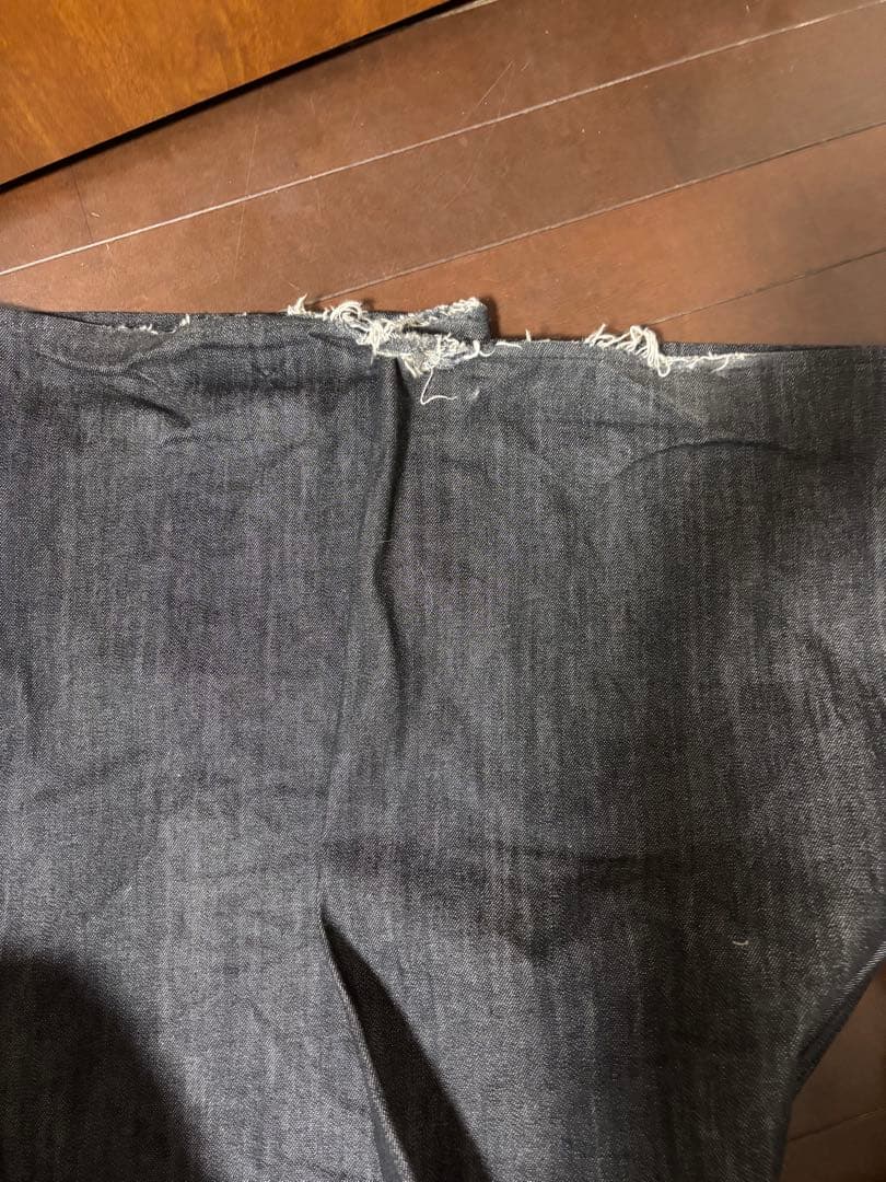 パンツ MENES Okayama Raw Loose Fit Jeans Black