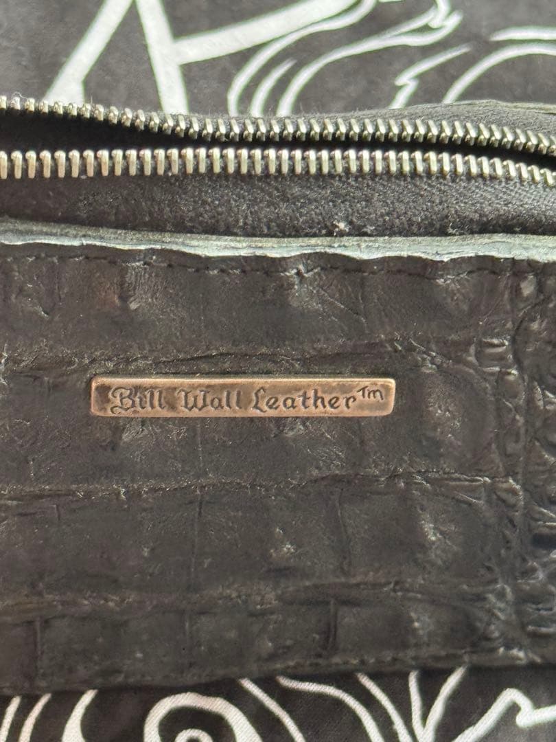 bill wall leather ジップウォレット