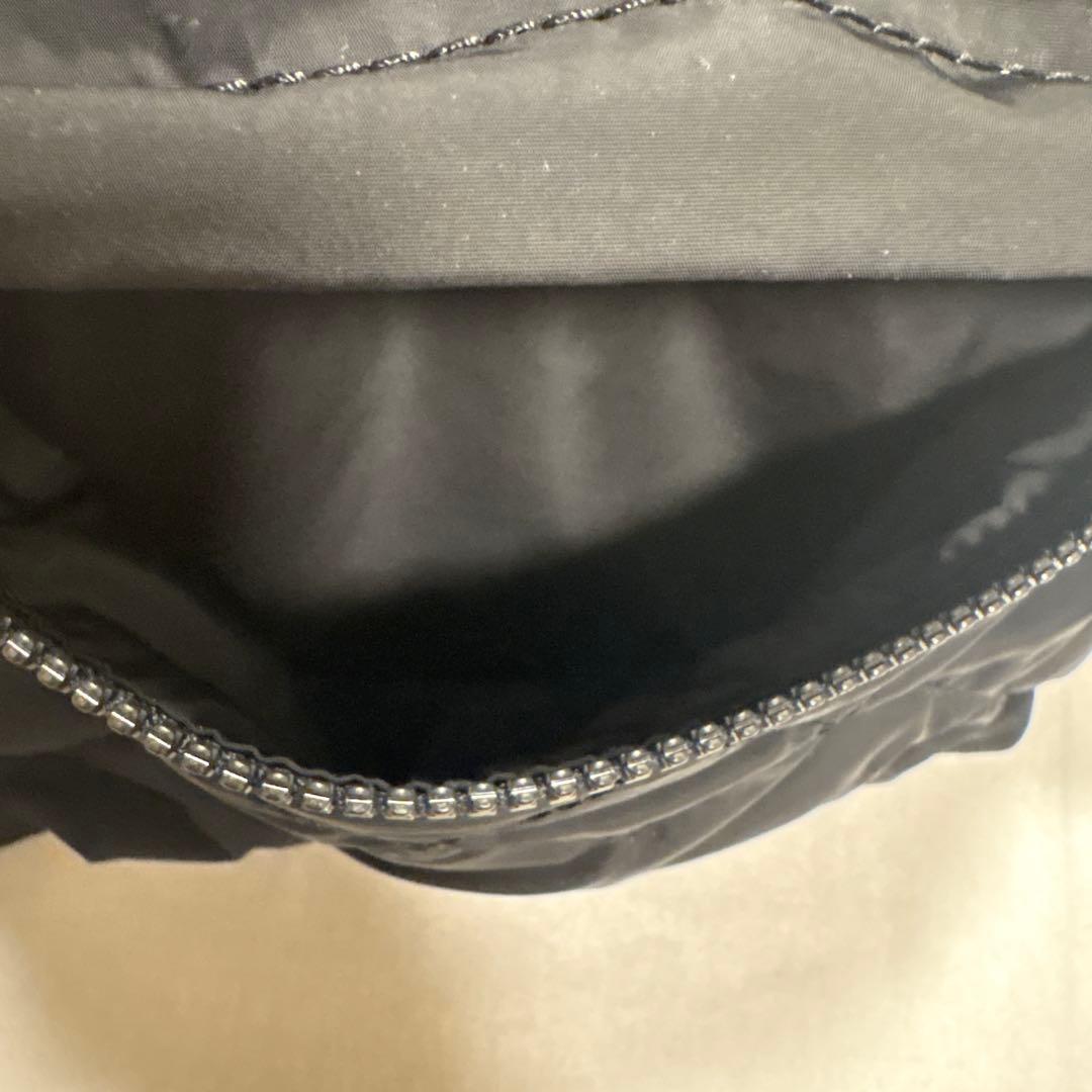 MARC JACOBS ブラックキルティングバックパック FS250 中古品