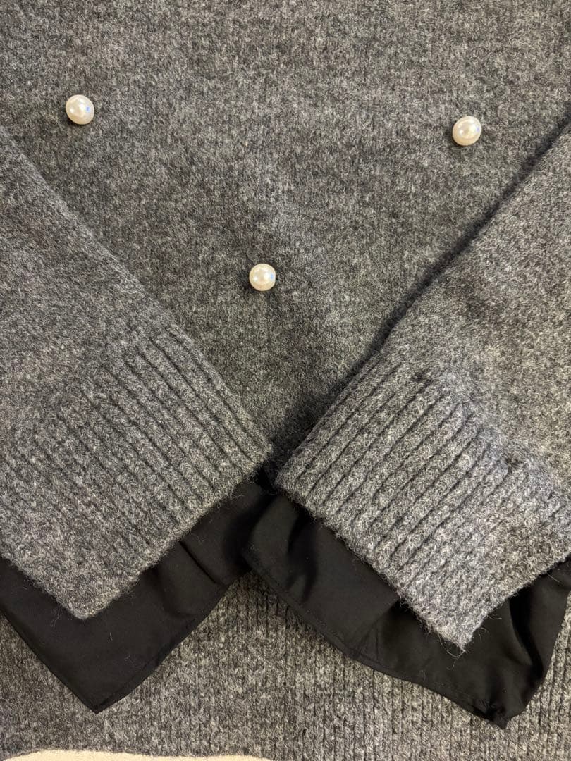 新品タグ付き✨ ジャスグリッティー パール刺繍プルオーバー