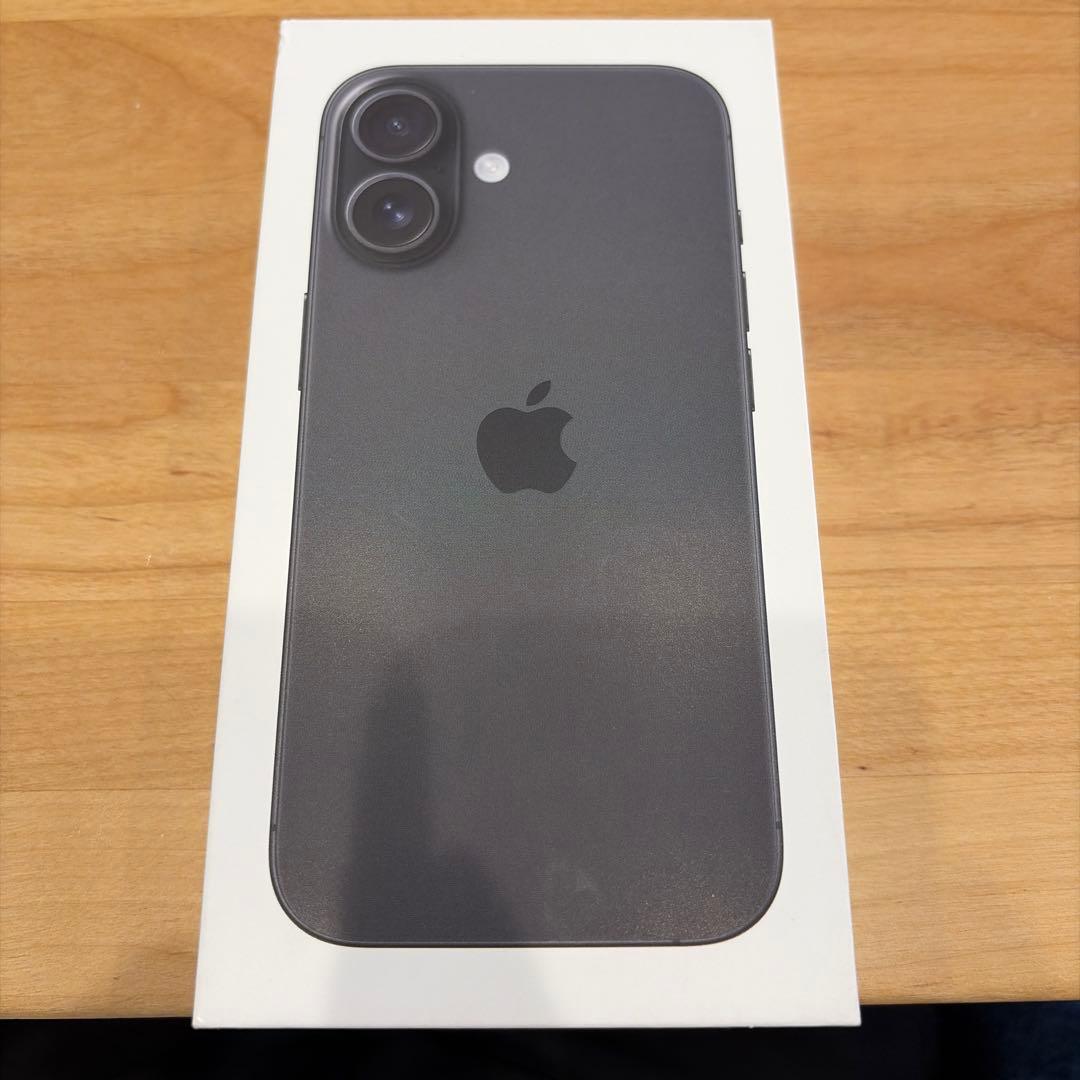 【美品】iPhone16 128GB SIMフリー ブラック バッテリー100%
