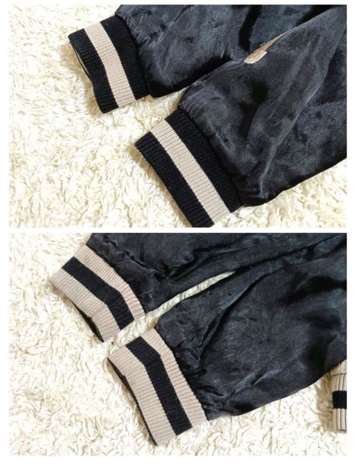 Back Street Crawles スカジャン リバーシブル スカル ボーン