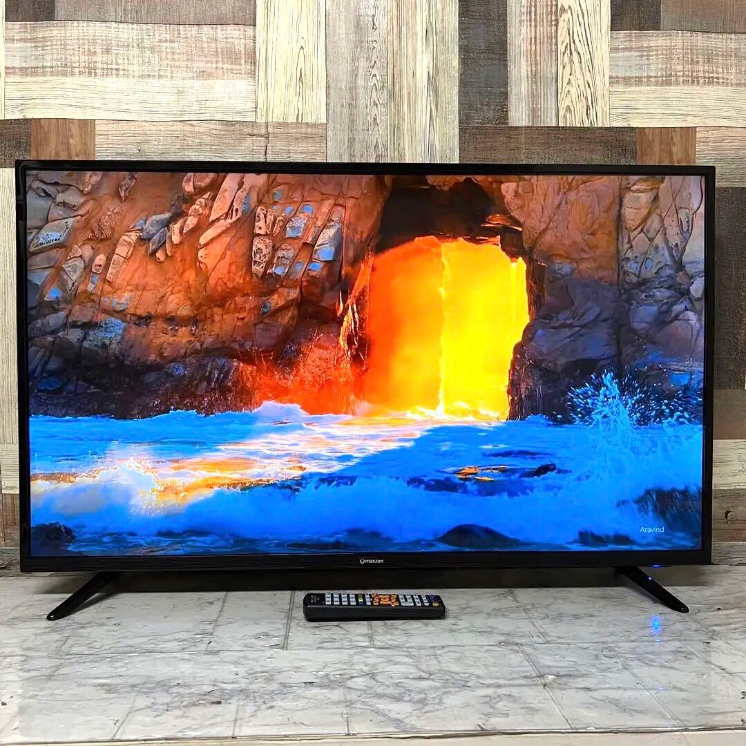 ちゃんまーさん専用直接受渡マクスゼン43型4K液晶テレビ裏番組録画可能