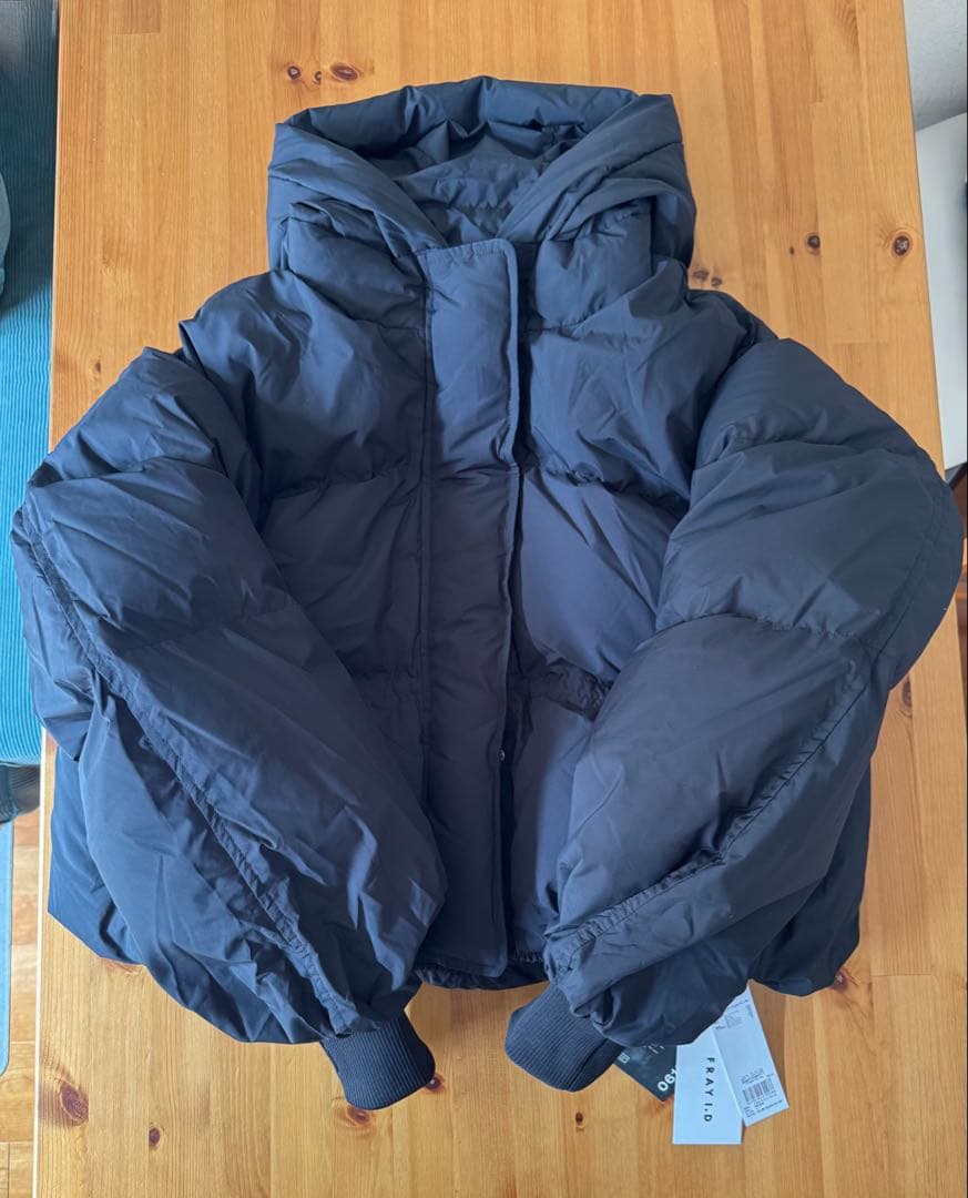 FRAY I.D フード付き ダウンコート