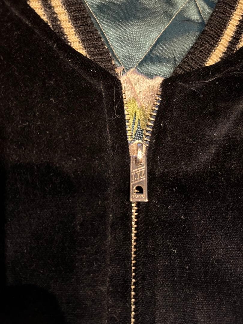 テーラー東洋souvenirjacket別珍 ベロア スカジャン　スーベニア