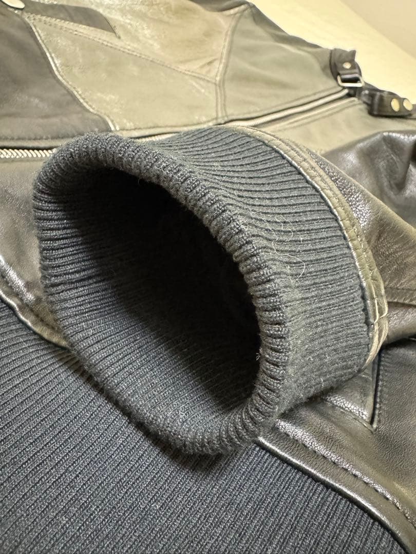 DIESELレザージャケット 40 羊革 未使用品