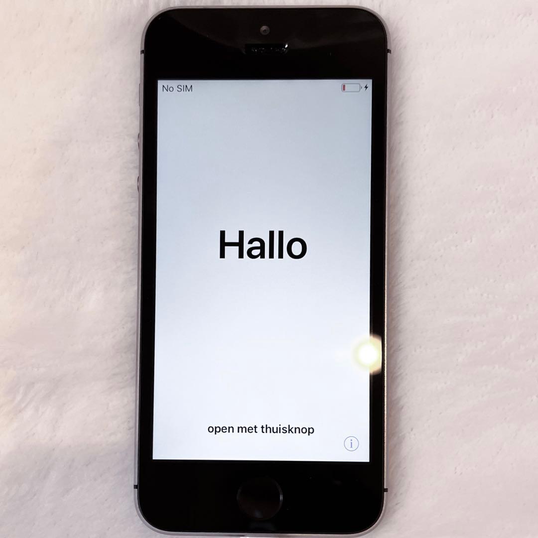 iPhone5s 16GB スペースグレイ 美品