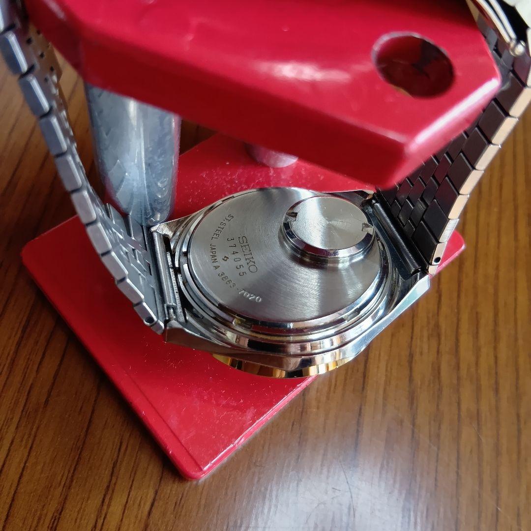オールドセイコー38クォーツ　稼働品　希少なケース！美品！