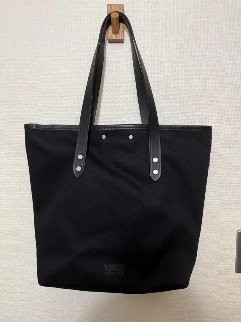 【TK】CROOTS BEAMS F 別注ブラック トートバッグ