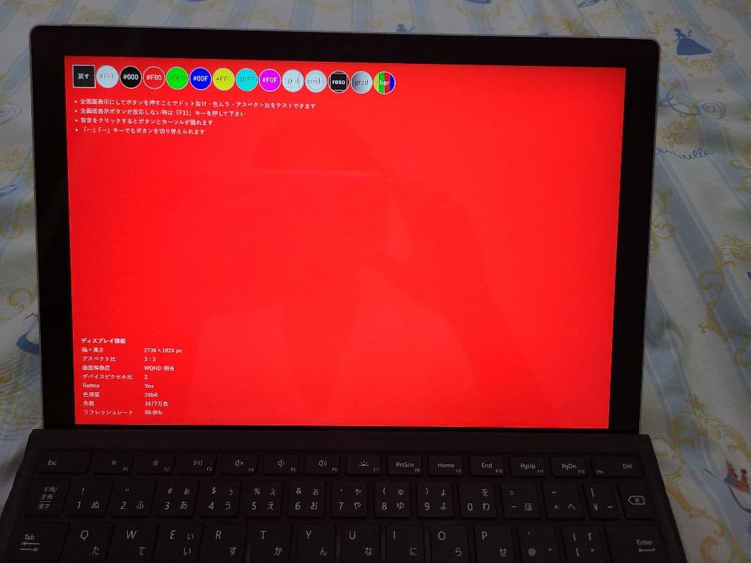 コ*ソ様 Surface Pro 7 model:1866