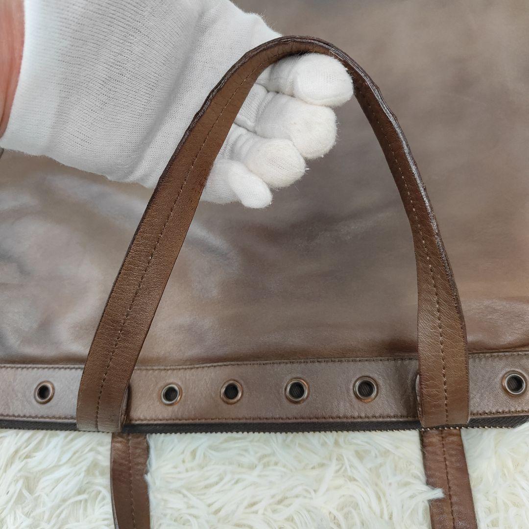 CELINE　トートバッグ　A4収納可能 レザー　トリオンフ