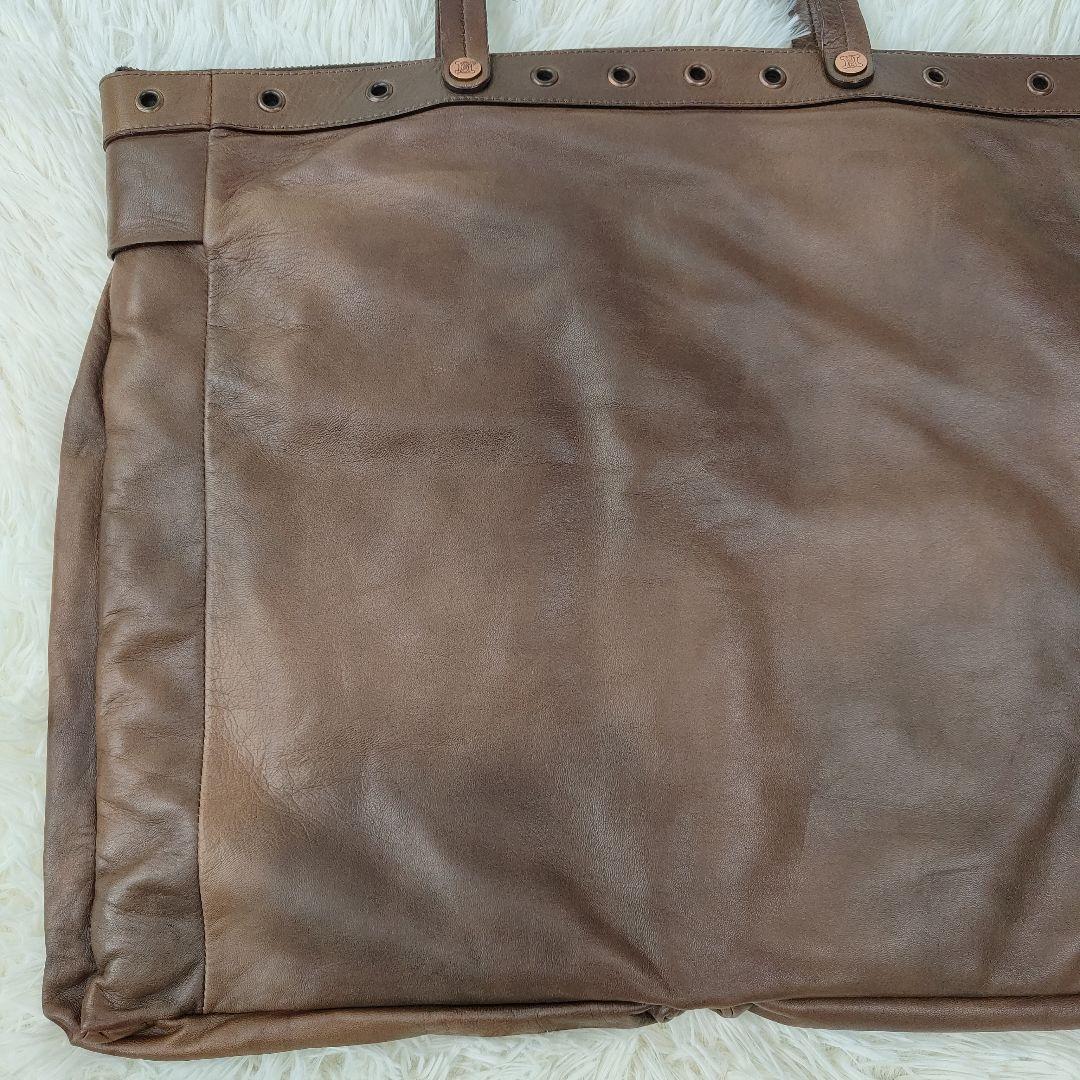 CELINE　トートバッグ　A4収納可能 レザー　トリオンフ