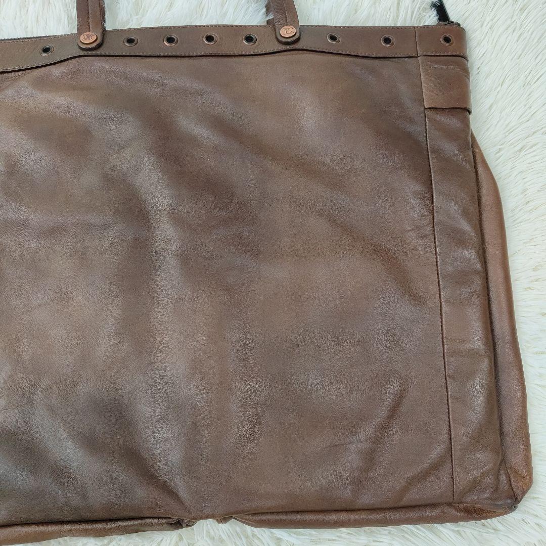 CELINE　トートバッグ　A4収納可能 レザー　トリオンフ