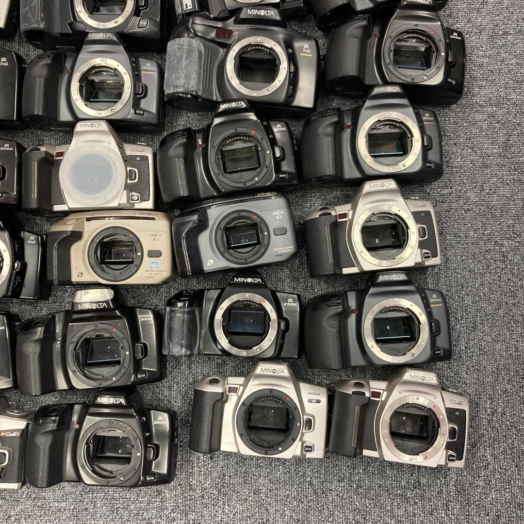 【メ3】計40個 MINOLTA 一眼レフ フィルムカメラ まとめ売り ジャンク