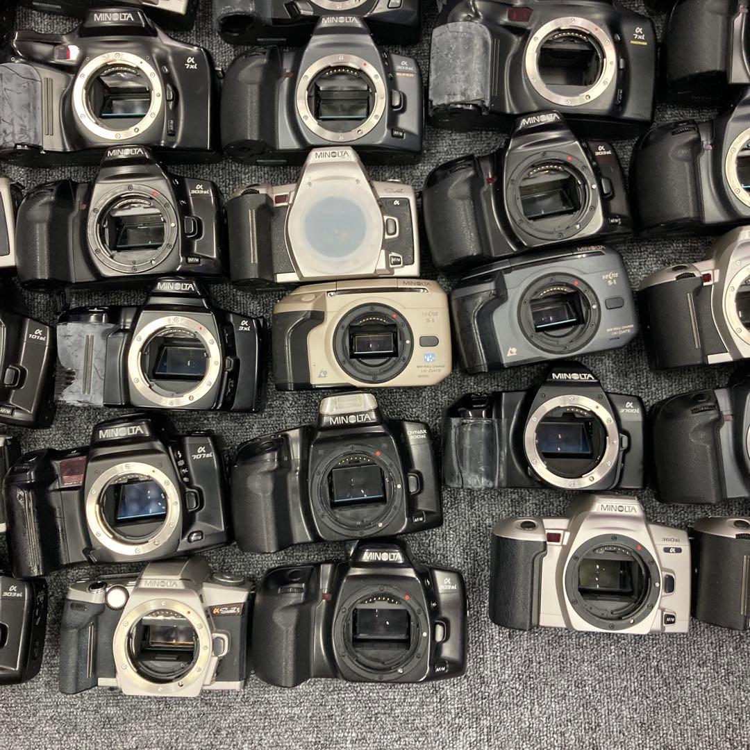 【メ3】計40個 MINOLTA 一眼レフ フィルムカメラ まとめ売り ジャンク
