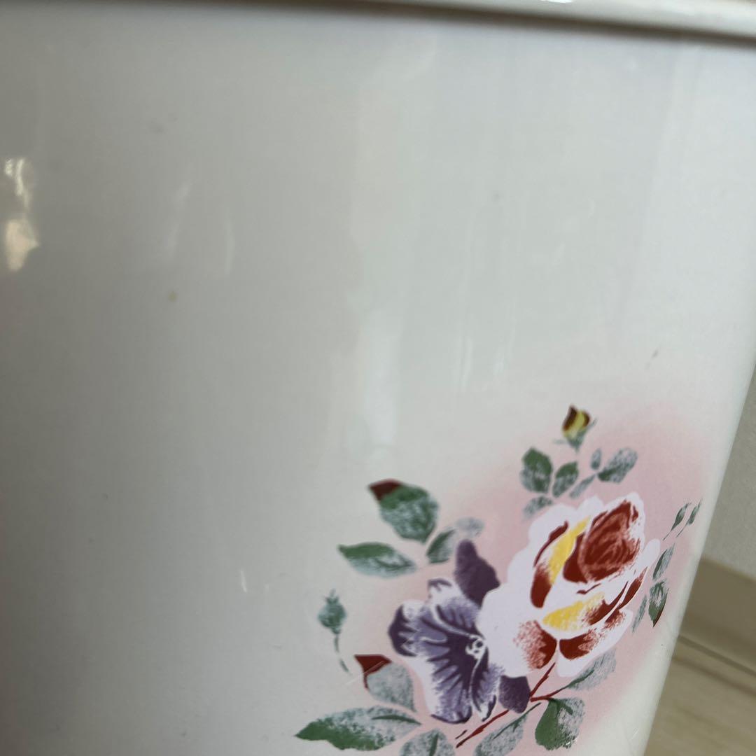 ＊imane＊イマン　特大トラッシュ缶　プリンセスローズ