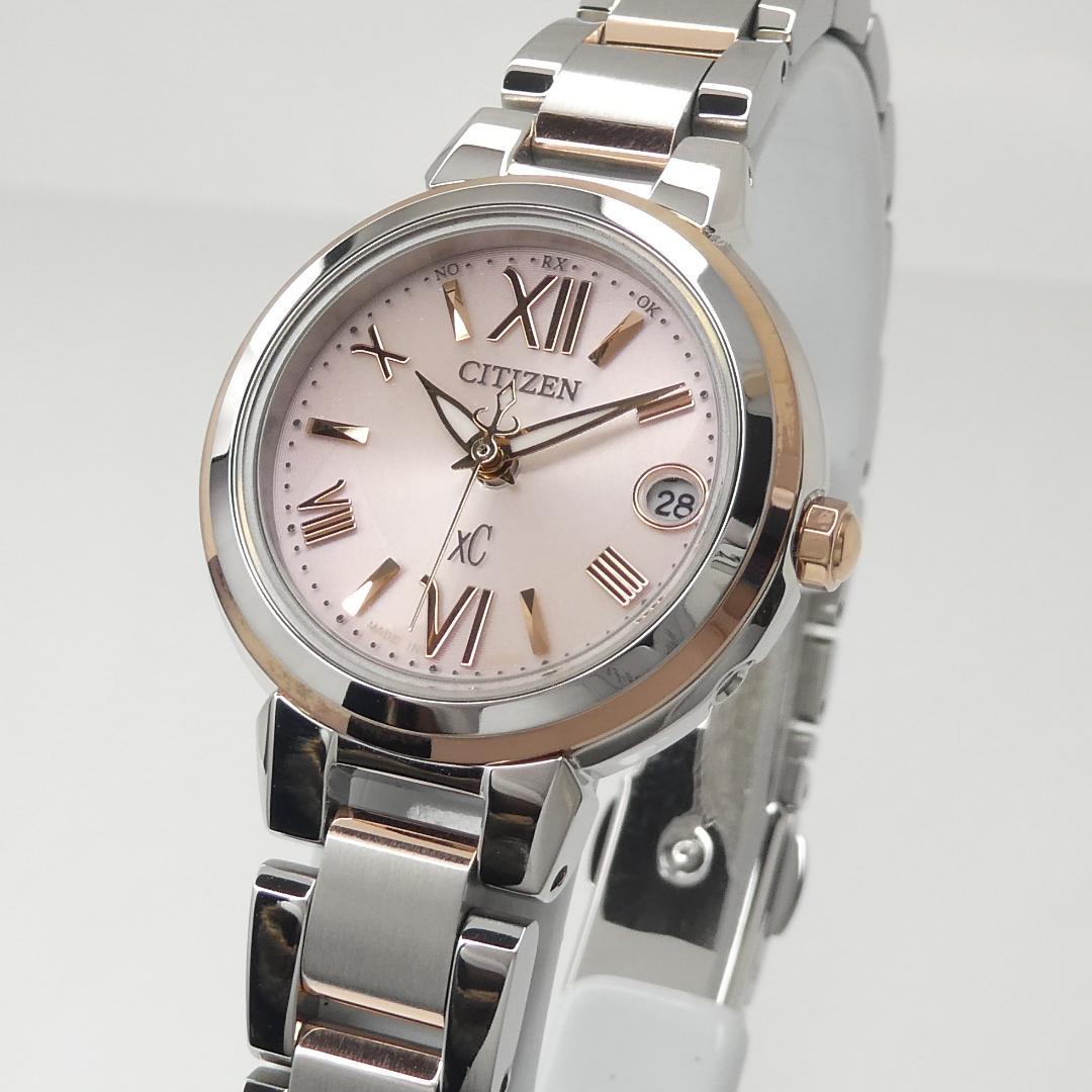 ✴未使用稼働品 シチズン xC 電波ソーラー ミニソル エコドライブ 18.5㎝