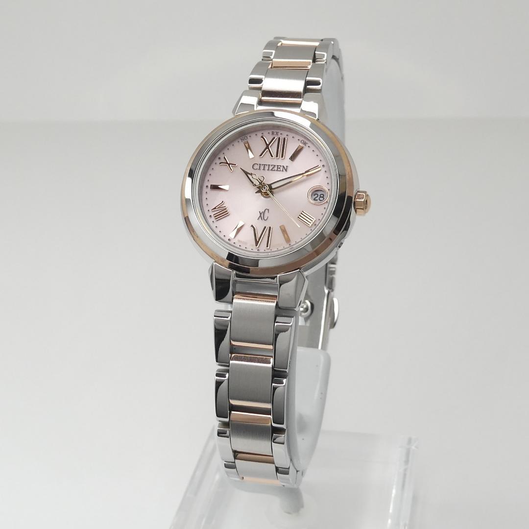 ✴未使用稼働品 シチズン xC 電波ソーラー ミニソル エコドライブ 18.5㎝