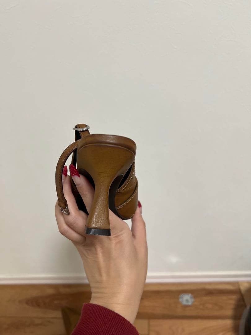 moussy BELTED ミュール