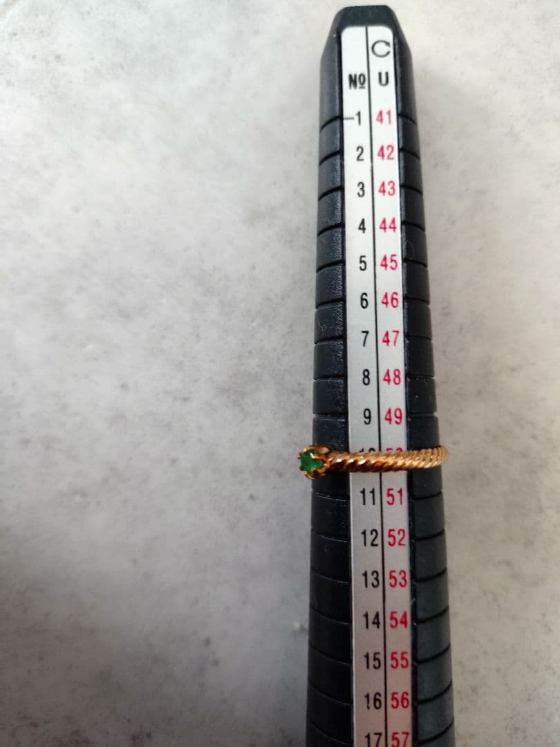 k9エメラルドリング刻印あり